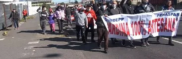 Protestas y cortes de ruta marcaron tercera jornada de movilización de pescadores artesanales