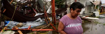 México: Ocho personas muertas, entre ellas seis niños, deja Huracán Grace