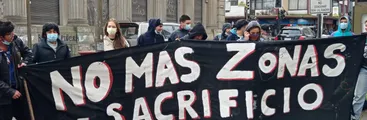 ¡No a Dominga!: Organizaciones socioambientales protestaron en Concepción contra proyecto portuario-minero