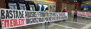 Trabajadoras/es de Metro exigen el 100% de sus finiquitos tras salida de empresa contratista de seguridad y limpieza