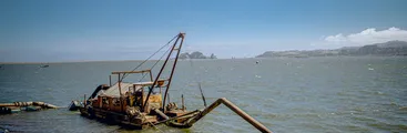 Municipio de San Pedro de la Paz clausuró dos areneras por extracción ilegal de áridos