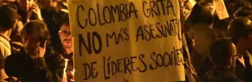 Continúa matanza de líderes sociales y periodistas en Colombia: 71 masacres en lo que va de 2021