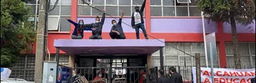 Tras tomarse escuela en Talcahuano trabajadores/as de la educación consiguieron reunión con alcalde Henry Campos