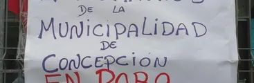 Trabajadoras y trabajadores honorarios de la Municipalidad de Concepción continúan movilizados/as esperando respuestas