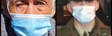 Padre de herido tras incendio en Cañete desmiente a Carabineros informando que fue el afectado quien inició el fuego