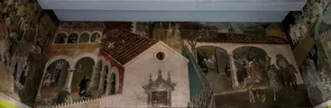 Sobrinas de Julio Escámez bregan por la recuperación del mural "Historia de la Medicina y la Farmacología en Chile" de Concepción