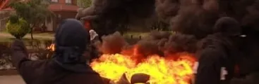 Barricadas en distintos puntos de la provincia de Cautín marcaron protestas contra la militarización del Wallmapu