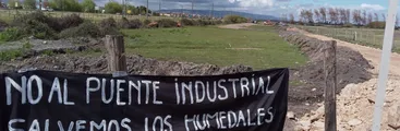 Interviniendo el canal Price e infringiendo la RCA del proyecto: Inician construcción de Puente Industrial en Hualpén