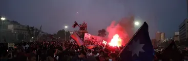 El pueblo de vuelta en las calles: Masivas protestas marcaron aniversario del Estallido