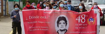 Conmemoran los 48 años de la partida de Edith Vásquez, detenida desaparecida por la dictadura en Curanilahue