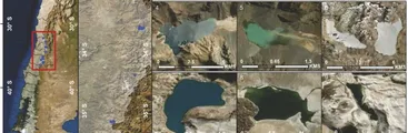Megasequía: Los 12 lagos más importantes de Los Andes de Chile central disminuyeron entre un 6% y un 25% entre 1984 y 2020