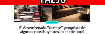 Hotel desmiente fake news de Radio Bío-Bío respecto a supuesto "carrete desenfrenado" de constituyentes