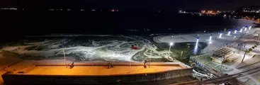 Olas por erupción de volcán en Tonga afectaron durante la medianoche las costas de Penco y Tomé