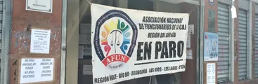 Corporaciones de asistencia judicial paralizaron sus actividades a nivel nacional exigiendo la reincorporación de trabajadoras/es despedidos