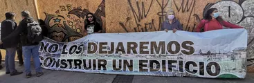 Vecinos/as del centro penquista protestaron contra aumento de proyectos inmobiliarios en altura