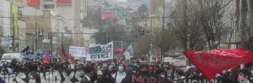 Estudiantes movilizados en Valparaíso: "No es solo la comida, también es el arriendo y el costo de la vida"