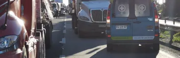 Paciente en riesgo vital tras agravarse por ambulancia bloqueada en corte de carretera de camioneros en Duqueco