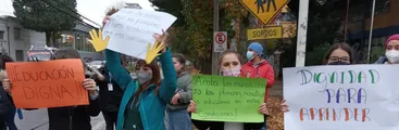 Cortes de electricidad, sin calefacción, ni alimentación: Colegio Biobío mantiene clases intermitentes por precarias condiciones de establecimiento