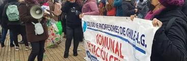 Municipio de Estación Central adeuda el pago de imposiciones de docentes hace un año