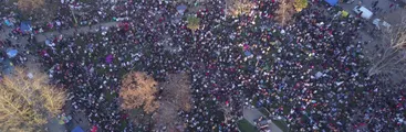 El Apruebo cerrará su campaña este jueves con masiva marcha en Concepción