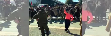 Contraloría exige a Carabineros que explique hoy imágenes donde se ve a funcionario con uniforme bailando en una actividad del Rechazo