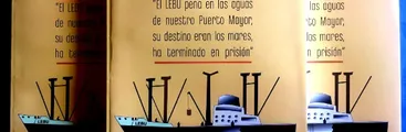 Lanzamiento del libro "El siniestro barco Lebu" en la ex cárcel de Valparaíso