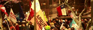 Con masiva concurrencia se vivió el cierre de campaña por el Apruebo en Concepción