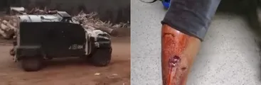 Integrantes de recuperación territorial mapuche en Arauco acusan intento de atropello por parte de Carabineros