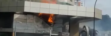 Manifestante penquista fue condenado a 4 años de libertad vigilada por incendio de Caja Los Andes durante el Estallido