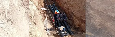 Comunidad de Cauquenes acusa a empresa de iniciar cableado de alta tensión debajo de viviendas sociales y dos años antes de finalizar evaluación ambiental