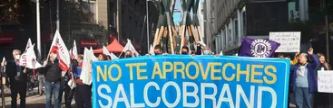 Trabajadoras/es de Salcobrand cerraron histórica negociación colectiva luego de semanas de movilización