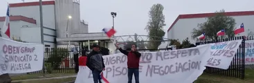 Multinacional Oben Group pretende negociar por debajo del piso mínimo y quitar bono de productividad a trabajadores que cumplen 22 días de huelga