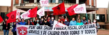 Precariedad laboral y un presupuesto insuficiente para el sector público moviliza a funcionarios/as de distintos hospitales del Biobío