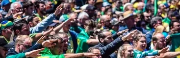 Embajada de Alemania en Brasil condena manifestaciones con saludo nazi de bolsonaristas que pedían golpe de Estado
