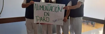 Condiciones laborales y falencia en infraestructura moviliza a funcionarios/as del Servicio de Alimentación del Hospital Regional de Concepción