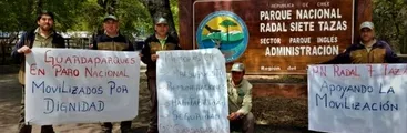 Constante reducción presupuestaria y bajos salarios desencadenan paro nacional de guardaparques
