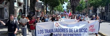 Trabajadores/as de la UCSC apuntan a reunión con arzobispo Chomali para destrabar huelga extendida por dos semanas