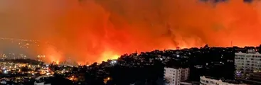 Incendio forestal en Viña del Mar: Dos personas fallecidas, 400 casas afectadas y estado de catástrofe decretado por el Gobierno 