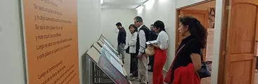 Con exposición biográfica y taller de grabado culmina actividad en torno al pintor Héctor Herrera