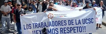 Sindicato de la UCSC exige la renuncia del rector ante masivos despidos