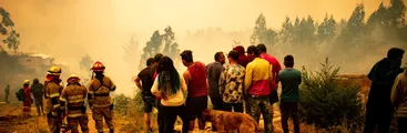 Efectos del humo de los incendios en la salud de la Población