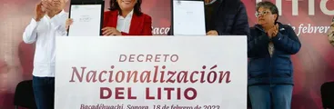 México nacionaliza el litio