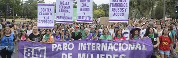 Un masivo y combativo 8M se vivió en Latinoamérica