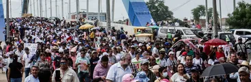 Perú: Cortes de ruta y protestas en los norteños departamentos de Piura, Tumbes y Lambayeque , denuncian abandono estatal tras las lluvias