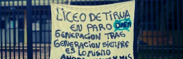 Tras paro en liceo de Tirúa: Comunidad alcanza acuerdo con DAEM para mejoras situación de hacinamiento