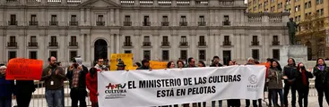 Paro Nacional de trabajadoras/es del Ministerio de las Culturas: "más orgánica, menos asesores"