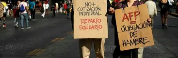 Obscenas ganancias de las AFP ante el derrumbe de todos los fondos de pensiones
