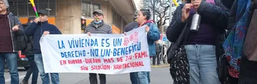 Pobladores/as Aurora de Chile manifestaron "Enojo, malestar y decepción" ante desinterés y promesas incumplidas por el MINVU