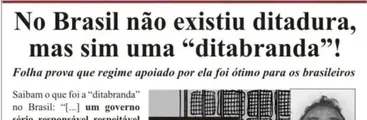 Periódico Folha de Sao Paulo: otro cómplice empresarial de la dictadura brasileña