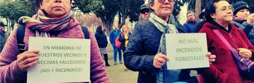 Unión Comunal de Juntas de Vecinos de Santa Juana elabora petitorio por incendios y exige que se regulen las plantaciones forestales